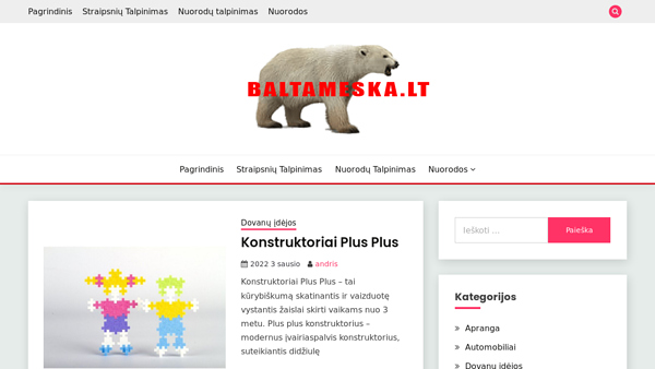 Baltos meškos portalas
