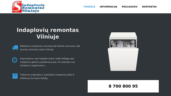Indaplovių remontas Vilniuje