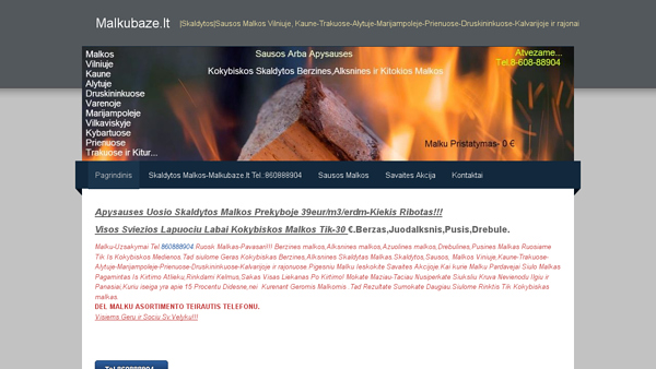 Malkos Vilniuje,Kaune,Trakuose,Alytuje,Druskininkuose,Marijampoleje