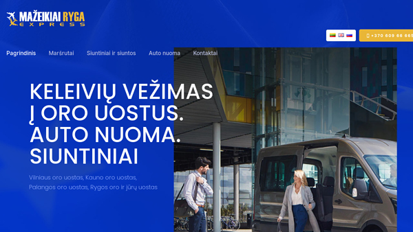 Keleivių vežimas į oro uostus