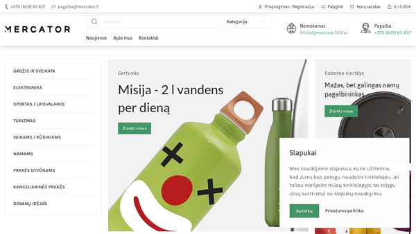 Mercator - aukščiausios kokybės prekės visai šeimai