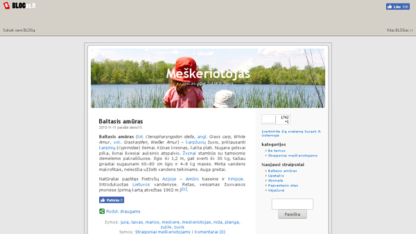 Žuklė - viskas apie žuklę ir žuvis
