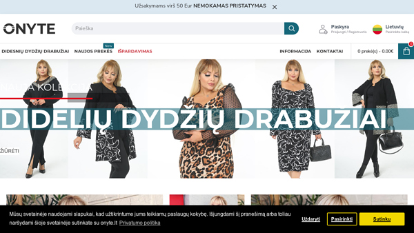Dideli dydžiai | Drabužiai internetu