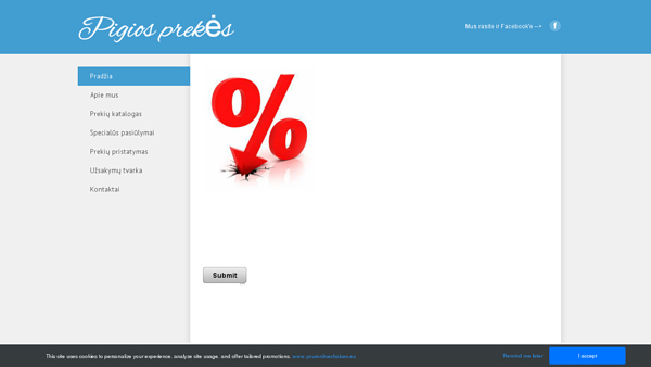 internetine parduotuve