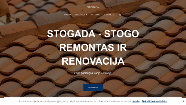 STOGADA - stogo remontas ir renovacija | Kamino apskardinimas