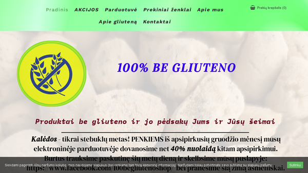 100 % be gliuteno ( glitimo )