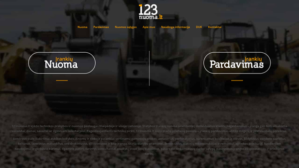 Įrankių Nuoma ir Įrankių Pardavimas | 123Nuoma.lt
