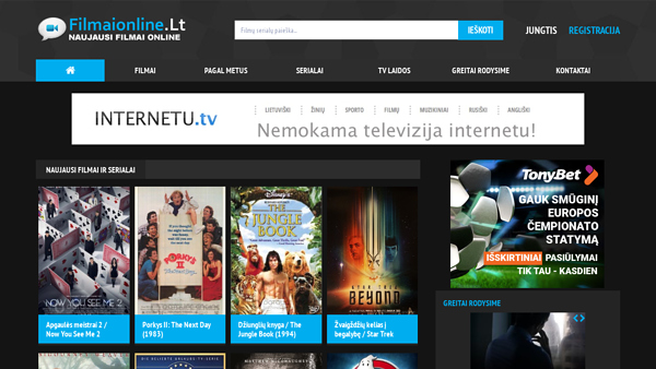 Filmai online nemokamai