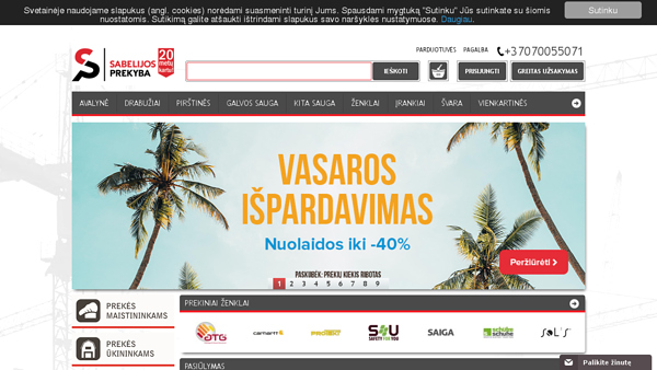 Sabelijos prekyba UAB