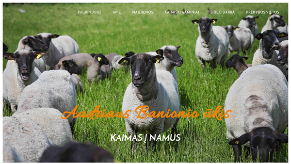 Audriaus Banionio ūkis