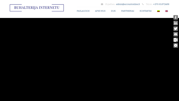 „BUHALTERIJA INERNETU“ – BUHALTERINĖS PASLAUGOS