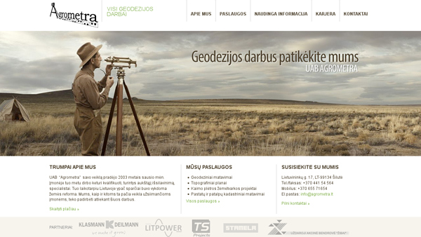 Visi geodezijos darbai Šilutėje