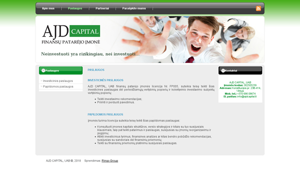 AJD CAPITAL, UAB