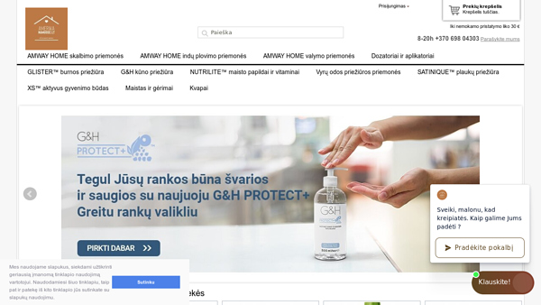 AMWAY produktai  | Parduotuvė >>> AmerikaNamuose.lt