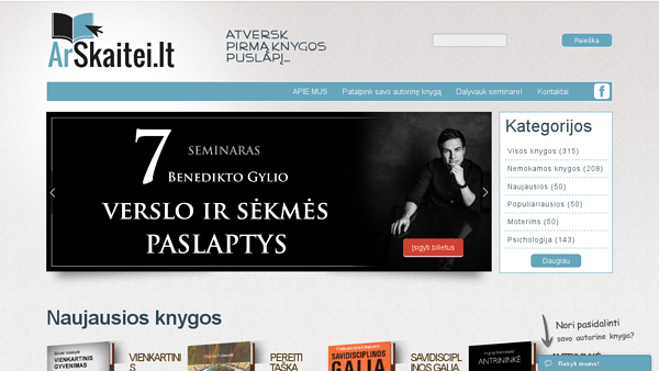 ArSkaitei.lt - nemokamos PDF knygos