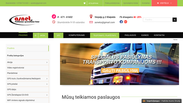 asnet.lt profesionalus kompiuteriu remontas klaipedoje