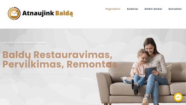Baldų Restauravimas