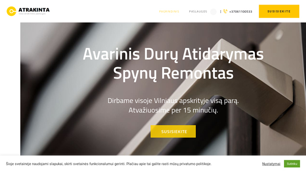 Avarinis Durų Atidarymas