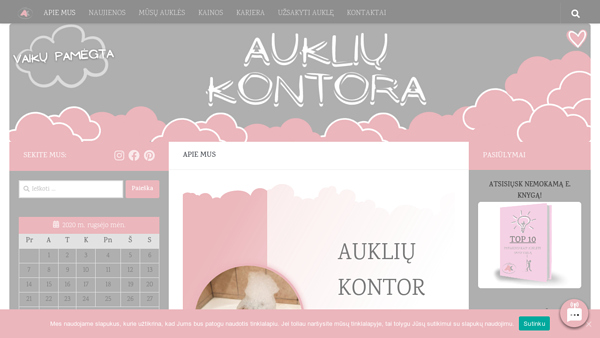 Auklių kontora – patikimiausios auklės Vilniuje
