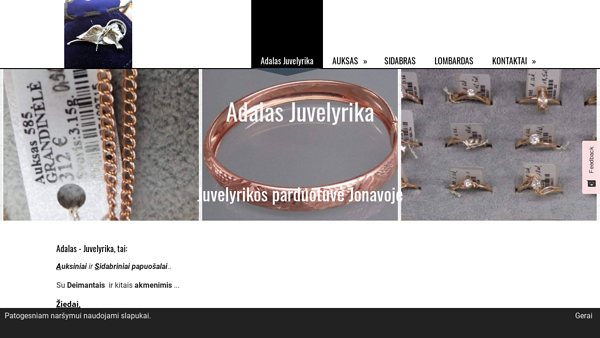 Juvelyrikos salonas Adalas