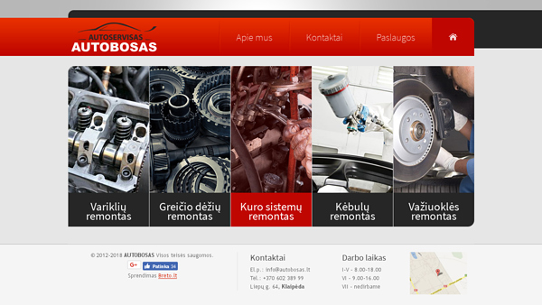Autobosas - autoservisas Klaipėdoje