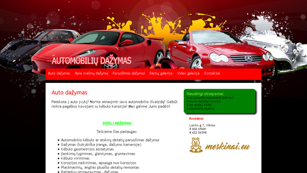Automobilių dažymas, lyginimas