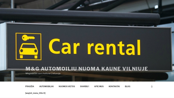 M&G Automobilių nuoma Kaune