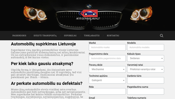 Automobilių Supirkimas