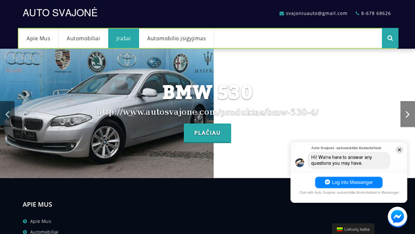 auto svajonė