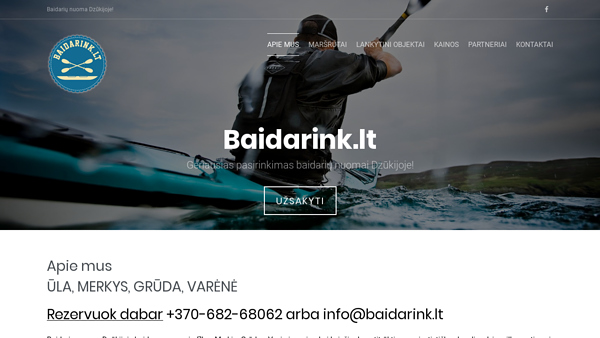 baidarių nuoma Dzūkijoje