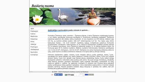 V.Kazlausko baidarių nuoma