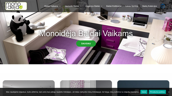 Moduliniai Baldai Vaikams Ir Jaunuoliams