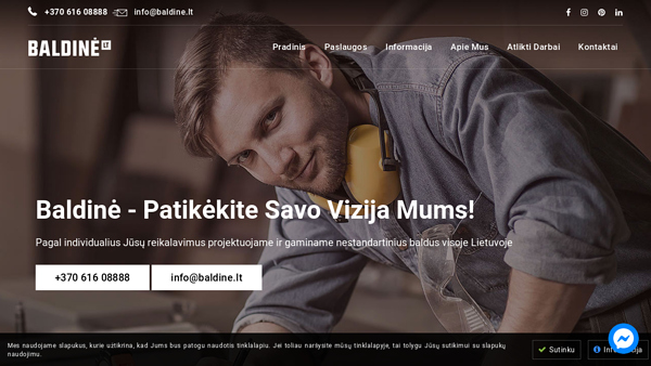 Baldinė - baldų projektavimas ir gamyba