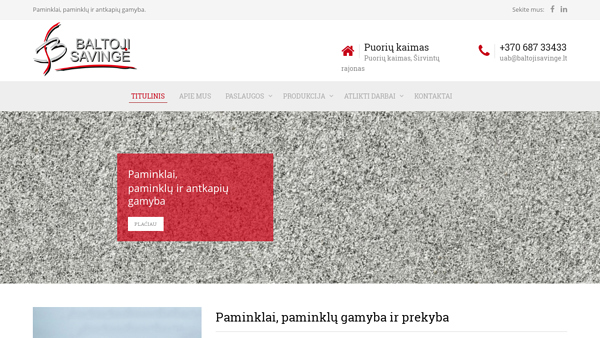 Paminklai ir antkapiai