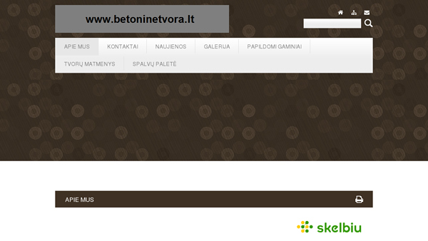 Betoninės tvoros