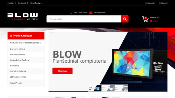 Blow.lt | Eltechnika, MB