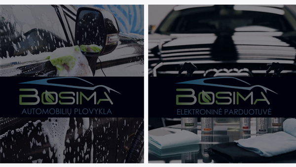 Automobilių plovykla ir automobilių priežiūros priemonės