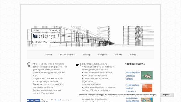 Brėžinių braižymas Autocad