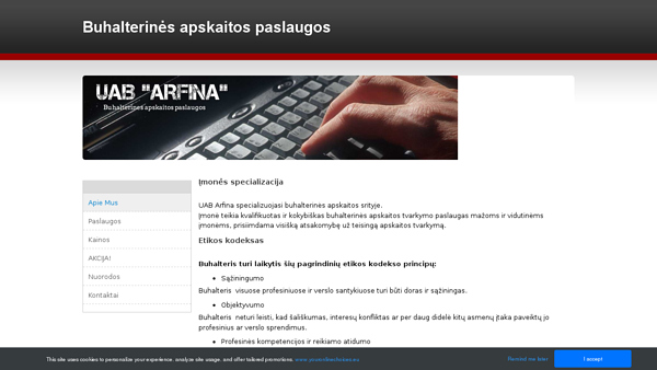 UAB Arfina - buhalterinės apskaitos paslaugos
