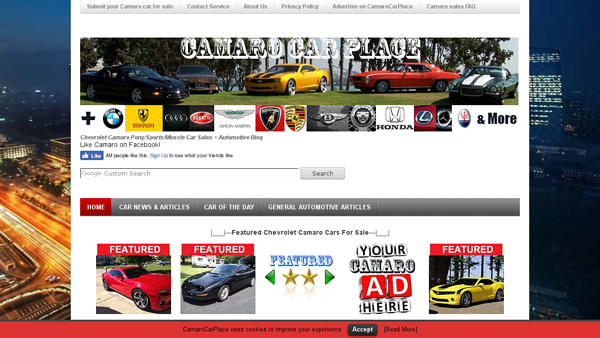 Camaro Car Place