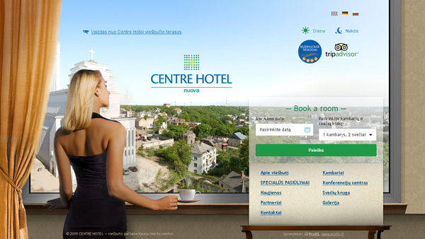 CentreHotel - viešbutis pačiame Kauno miesto centre