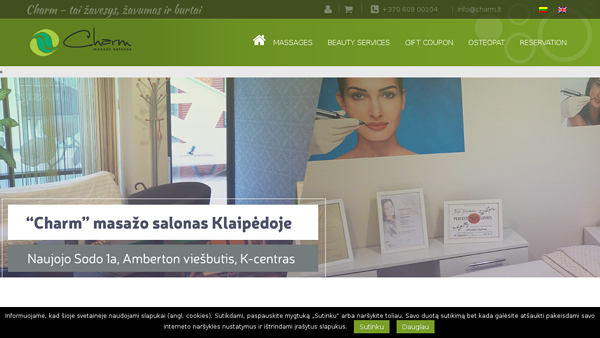 Charm - masažo salonas Kaipėdoje