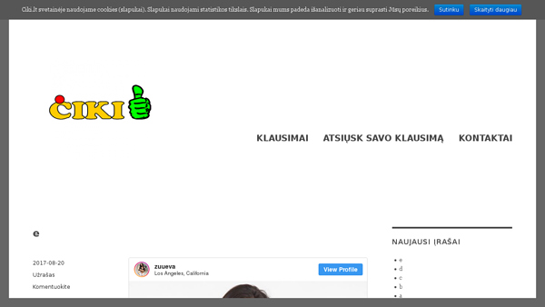 Ciki.lt – nuolaidų kuponai, akcijos, nuolaidos.