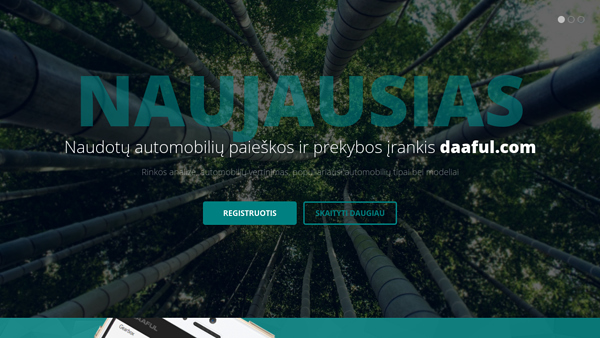 Naudotų automobilių paieškos ir prekybos įrankis