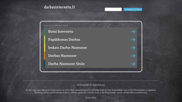 Darbas internetu
