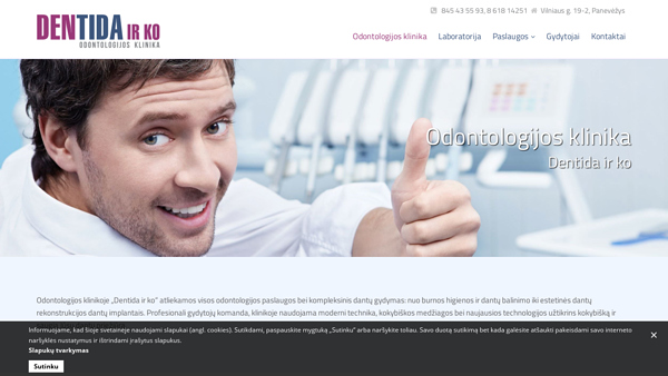 Odontologijos klinika Panevėžyje - Dentida