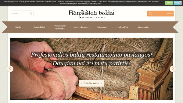 Senoviniai baldai
