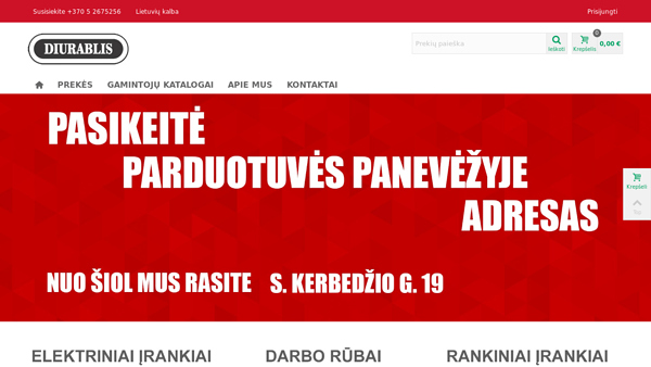 Diurablis.net - Darbo įrankiai internetu