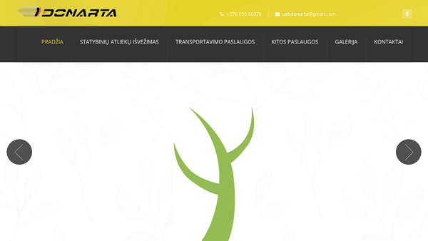 UAB „Donarta“ - Konteinerių nuoma