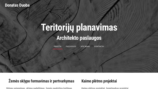 Žemėtvarkiniai projektai, architekto paslaugos visoje Lietuvoje